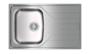 Кухонная мойка UNIVERSE 45 T-XP 1B 1D POLISHED